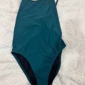 Jolyn Clothing Teal One Piece Swimsuit